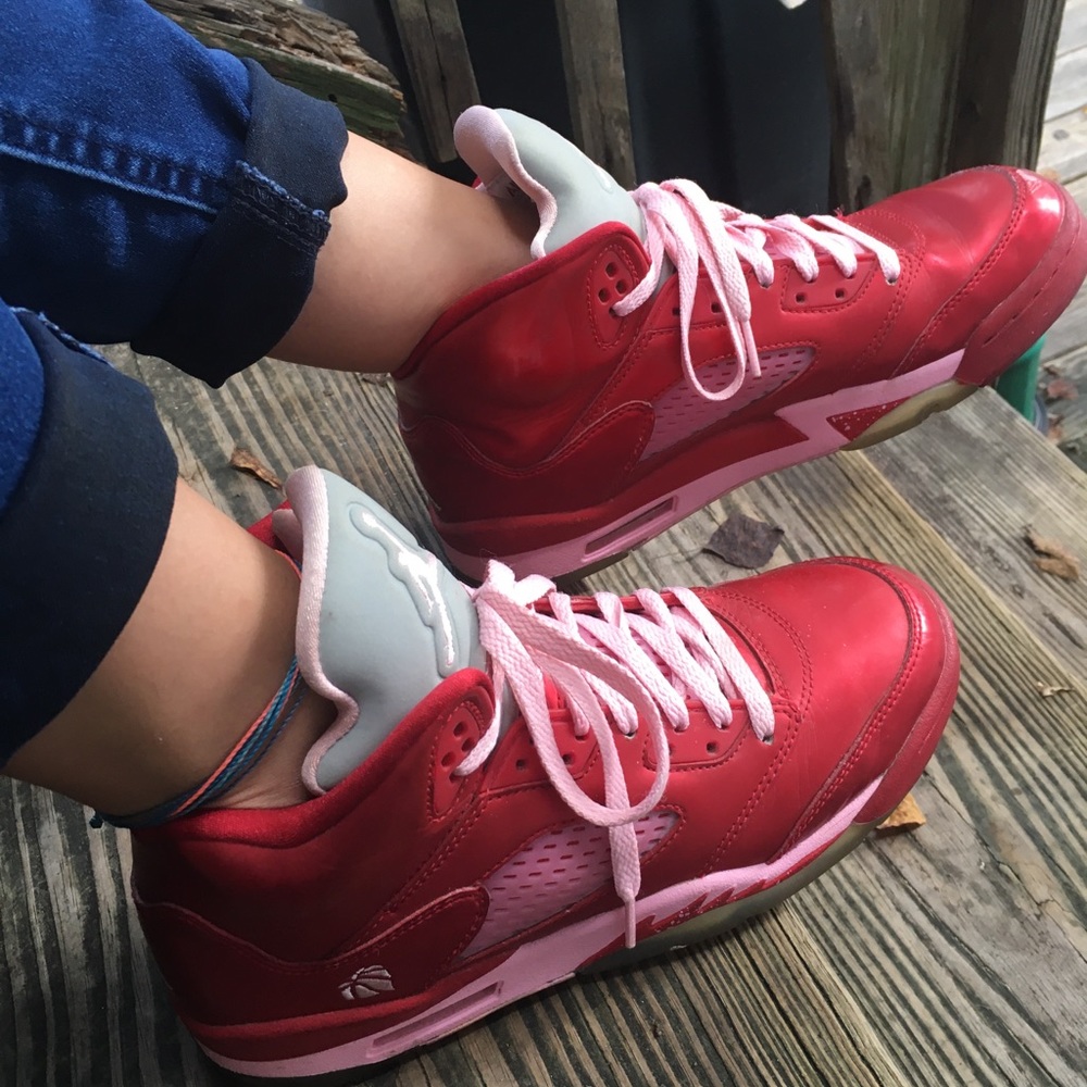 Air Jordan high tops size 7Y